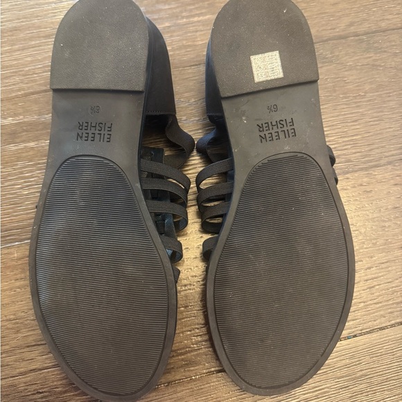 Eileen Fisher Summer Sandals black 6.5 NWOT - Picture 4 of 4